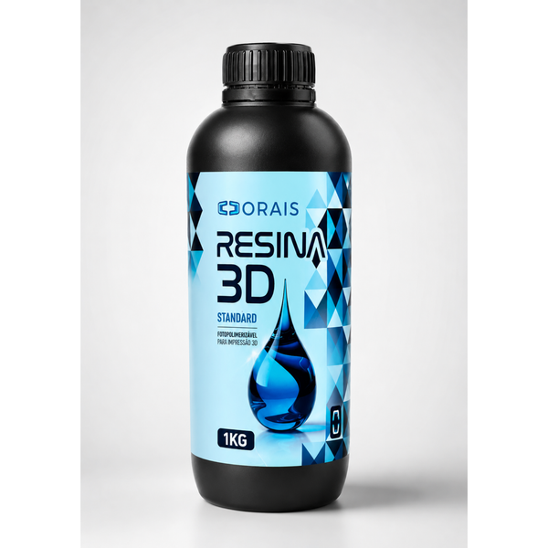 Resina 3D Standard Cinza