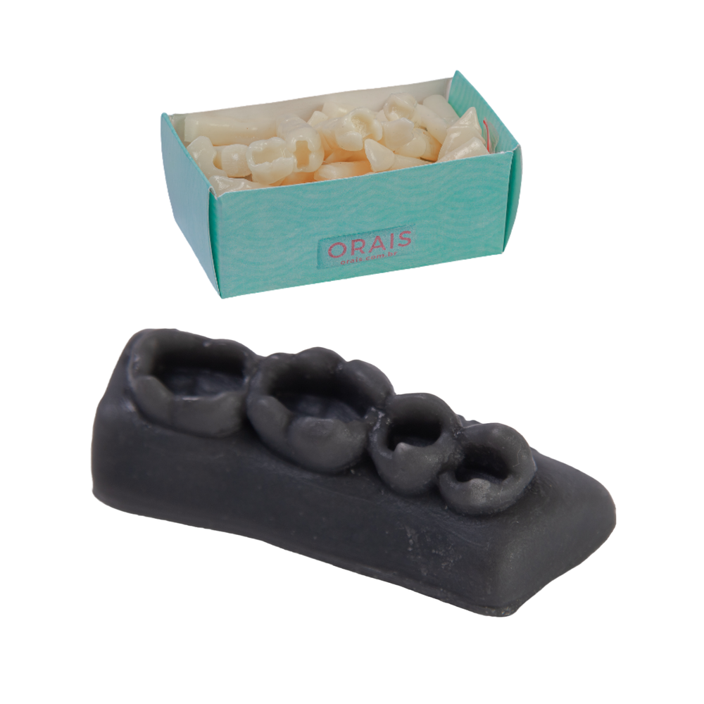 Kit UNIOESTE Dentes + Placa escultura PR
